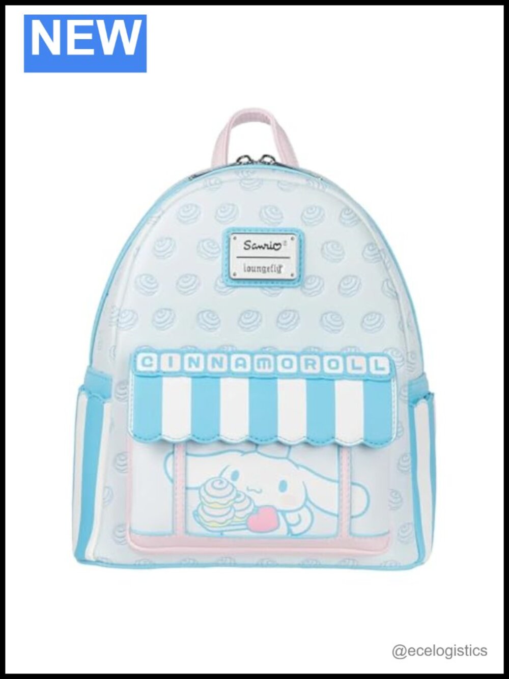 Loungefly Sanrio Cinnamoroll Sweet Shop Mini-Backpack, Faux Leather